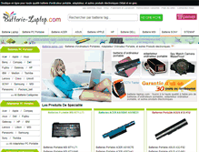 Tablet Screenshot of batterie-laptop.com